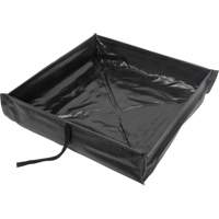 Collapsible Roll-Up Spill Berm, 15 US gal. Capacity, 2' W x 2' L x 6" H WestPier