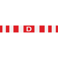 Canadian 'D' Load Heavy Haul Sign, Wood, 96" W x 12" H WestPier