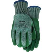 351 Stealth Frontier Gloves, Size X-Small, 13 Gauge, PVC/Rubber Latex Coated, HPPE/Polyester Shell, ASTM ANSI Level A5 WestPier