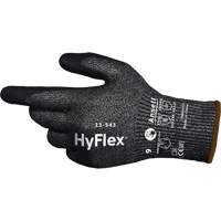 HyFlex&reg; 11-543 Cut Resistant Gloves, Size 6, 13 Gauge, Nitrile Coated, Nylon/Stainless Steel/HPPE/Spandex Shell, ASTM ANSI Level A7/EN 388 Level F WestPier