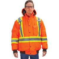 Waterproof 7-in-1 Winter Parka, High Visibility Orange, Large WestPier