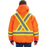 Waterproof 7-in-1 Winter Parka, High Visibility Orange, Large WestPier