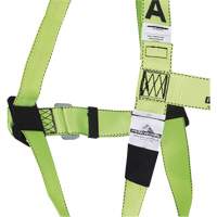 FBH-10022A Compliance Series Safety Harness, CSA Certified, Class A, 400 lbs. Cap. WestPier