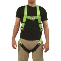 FBH-10000L Contractor Series Safety Harness, CSA Certified, Class AL, 400 lbs. Cap. WestPier