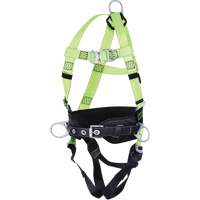 FBH10000L1020-S  Contractor Series Safety Harness with Positioning Belt, CSA Certified, Class ALP, Small WestPier