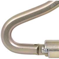 CP-04011-1 Zinc Plated Carabiner with 2" Gate Opening, Steel WestPier