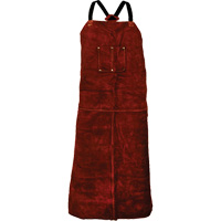 Tablier en cuir de vache Tillman 3842, Salopette, 42" lo, Brun WestPier