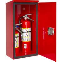 Heavy-Duty Outdoor Fire Extinguisher Cabinet, 14" W x 28" H x 10" D WestPier