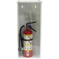 Light-Duty Fire Extinguisher Cabinet, 10" W x 24" H x 6" D WestPier