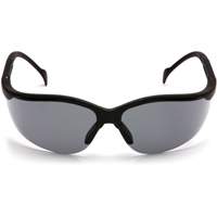 Venture II&reg; Half-Frame Safety Glasses, Grey Lens, Anti-Fog/Anti-Scratch/Anti-Static, ANSI Z87+/Meets/Exceeds CSA Z94.3 WestPier