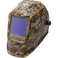 VIKING 3350 Born To Weld Welding Helmet, 3.74" L x 3.34" W View Area, 5 - 13 Shade Range WestPier