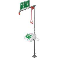 Combination Shower with Closed ABS Bowl & Botton Inlet, Pedestal WestPier