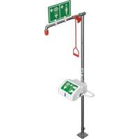 Combination Shower with Closed ABS Bowl & Top Inlet, Pedestal WestPier