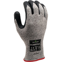 XC800 Cut-Resistant Gloves, Size 6/Small, 13 Gauge, Nitrile Coated, HPPE Shell, ASTM ANSI Level A5/EN 388 Level E WestPier