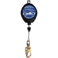 Cable Self Retracting Lanyard with Composite Housing, 20', Swivel WestPier