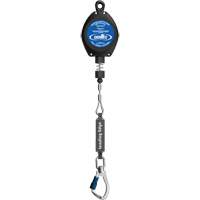Self-Retracting Lifeline, 20', Galvanized Steel, Swivel WestPier