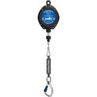 Self-Retracting Lifeline, 30', Galvanized Steel, Swivel WestPier