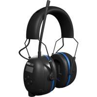 Black & Blue Air Defender AM/FM BT Earmuffs, Headband Style, 25 dB WestPier