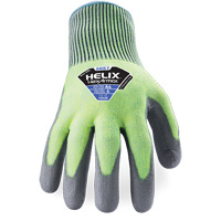 Helix&reg; 2057 Abrasion- & Cut-Resistant Gloves, Size 6/X-Small, 13 Gauge, Polyurethane Coated, HPPE Shell, ASTM ANSI Level A4/EN 388 Level C WestPier