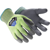 Helix&reg; 2057 Abrasion- & Cut-Resistant Gloves, Size 6/X-Small, 13 Gauge, Polyurethane Coated, HPPE Shell, ASTM ANSI Level A4/EN 388 Level C WestPier