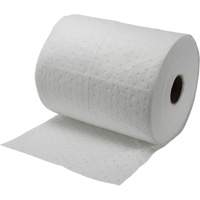 Rouleaux absorbants li&eacute;es, Poids moyen, 150' lo x 15" la, Absorption 10 gal. WestPier