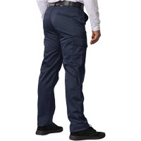 Big Flex Cargo Pants, Poly-Cotton/Spandex, Navy Blue, Size 46, 30 Inseam WestPier