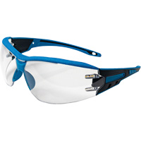 Lunettes de s&eacute;curit&eacute; sans monture Captain d&eacute;tectables par d&eacute;tecteur de m&eacute;taux, Lentille Transparent, Antibu&eacute;e/Anti-&eacute;gratignures, ANSI Z87+/R&eacute;pond ou surpasse la norme CSA Z94.3 WestPier