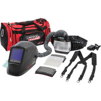 VIKING 3350 XG Auto-Darkening PAPR with Extended Battery, Welding Helmet, Lithium-Ion Battery WestPier