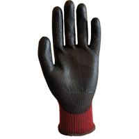 KOP-500 High Cut-Protection Gloves, Size 6, 13 Gauge, Polyurethane Coated, Nylon/HPPE/Spandex/Graphene Shell, ASTM ANSI Level A5/EN 388 Level E WestPier