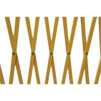Expandable Barrier, 84" H x 20' L, Yellow WestPier