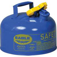 Safety Can for Kerosene, Type I, Galvanized Steel, 2 US gal., Blue, FM Approved/UL/ULC Listed WestPier