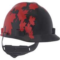 Casque sp&eacute;cialis&eacute; V-Gard, Suspension Rochet, Noir/Rouge WestPier