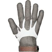 MMG Food Safe Metal Chainmail Gloves, Size 2X-Small, Stainless Steel Shell, ASTM ANSI Level A9 WestPier