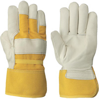 Gants isol&eacute;s en cuir fleur de vache pour femmes, Taille unique, Paume en Cuir fleur de vache, Doublure en Molleton WestPier