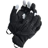 X-Site&reg; Impact Trigger Finger Gloves, Suede Palm, Size X-Small WestPier