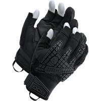 X-Site&reg; Impact Trigger Finger Gloves, Suede Palm, Size X-Small WestPier