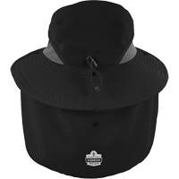 Chill-Its 8934 Ranger Hat with Neck Shade, Small/Medium, Black WestPier