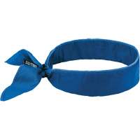 Bandeau de refroidissement Chill-Its 6702 avec polym&egrave;res int&eacute;gr&eacute;s et fermeture &agrave; nouer, Bleu WestPier