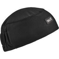 Chill-Its 6630 High-Performance Skull Cap with Terry Cloth Sweatband, Black WestPier