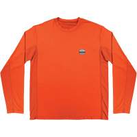 Chemise de refroidissement &agrave; manches longues avec protection solaire et UV Chill-Its 6689, Orange, Petit WestPier
