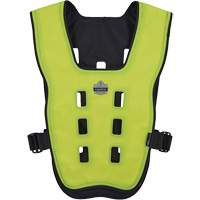 Veste de refroidissement &eacute;vaporatif Chill-Its 6685 avec fermeture &agrave; glissi&egrave;re, T-petit, Jaune lime haute visibilit&eacute; WestPier