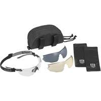 Combat Safety Glasses Kit, Clear/Smoke/Copper Lens, Anti-Fog/Anti-Scratch, ANSI Z87+ WestPier