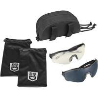 MY6 Safety Glasse Eyeshield Kit, Clear/Smoke Lens, Anti-Fog/Anti-Scratch, ANSI Z87+ WestPier