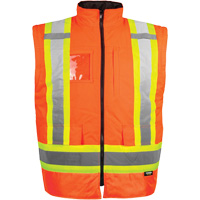 High-Visibility 7-in-1 Jacket, Polyester, High Visibility Orange, X-Small WestPier