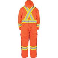 High-Visibility Lined Canvas Overalls, Small, High Visibility Orange WestPier