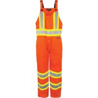 High-Visibility Unlined Overalls, X-Small, High Visibility Orange WestPier