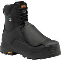 Bottes de travail Vulcan avec protecteur m&eacute;tatarsien &agrave; l'ext&eacute;rieur, Cuir, Taille 5, Imperm&eacute;able WestPier