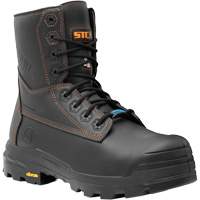Bottes de travail Metpro Flex avec protecteur m&eacute;tatarsien, Cuir, Taille 4, Imperm&eacute;able WestPier