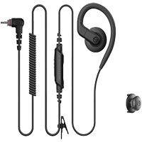 Over-the-Ear Single Pin Earpiece for Curve Two-Way Radio WestPier