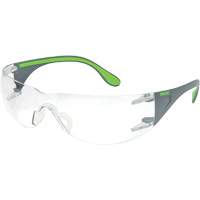Lunettes de s&eacute;curit&eacute; gris/vert Adapt Lite, Lentille Transparent, Antibu&eacute;e/Anti-&eacute;gratignures, ANSI Z87+/R&eacute;pond ou surpasse la norme CSA Z94.3 WestPier